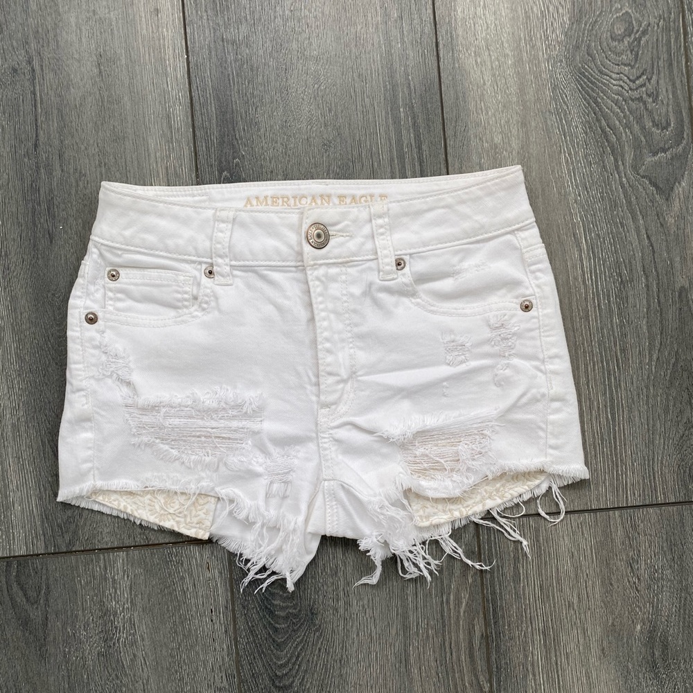 American Eagle Hi-Rise Shortie| size 0